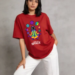 Need Space Oversized T-Shirt