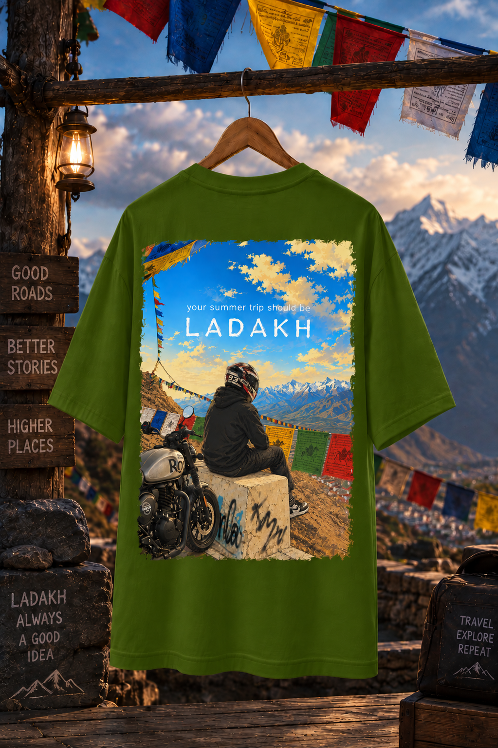 Ladakh Road Trip T-Shirt