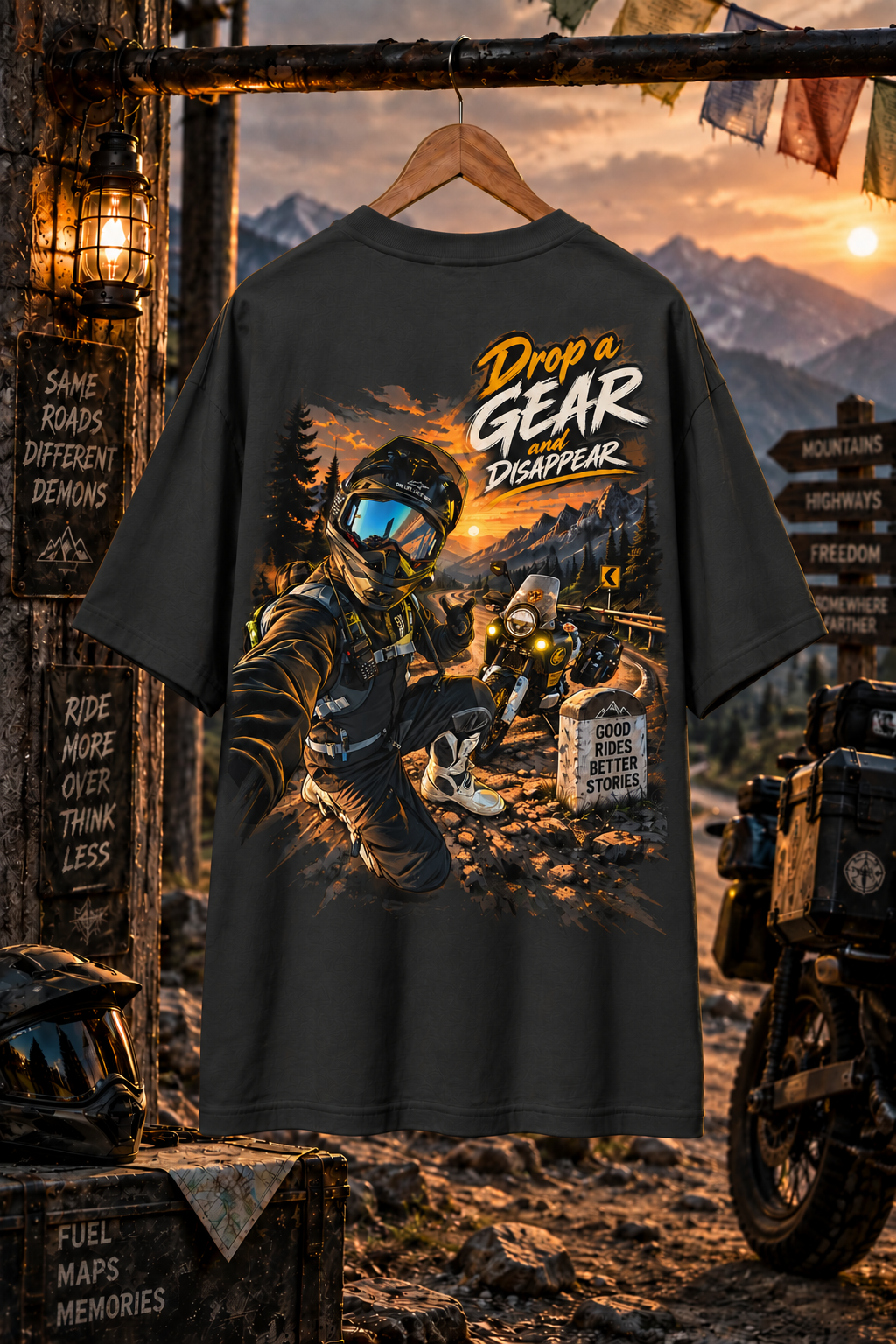 Drop Gear Oversized T-Shirt